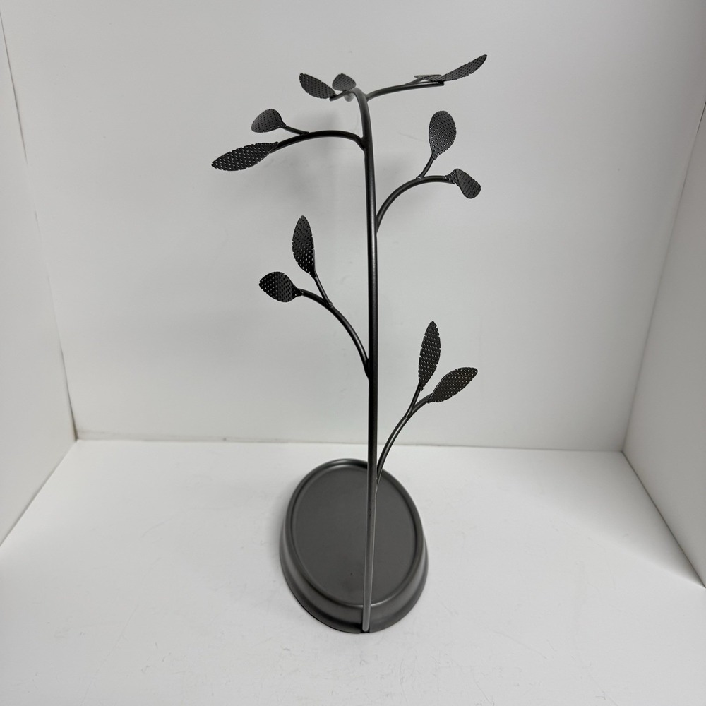 Umbra Orchid Jewelry Hanging Tree Stand - Multi-Functional Necklace Metal Holder - Picture 5 of 8